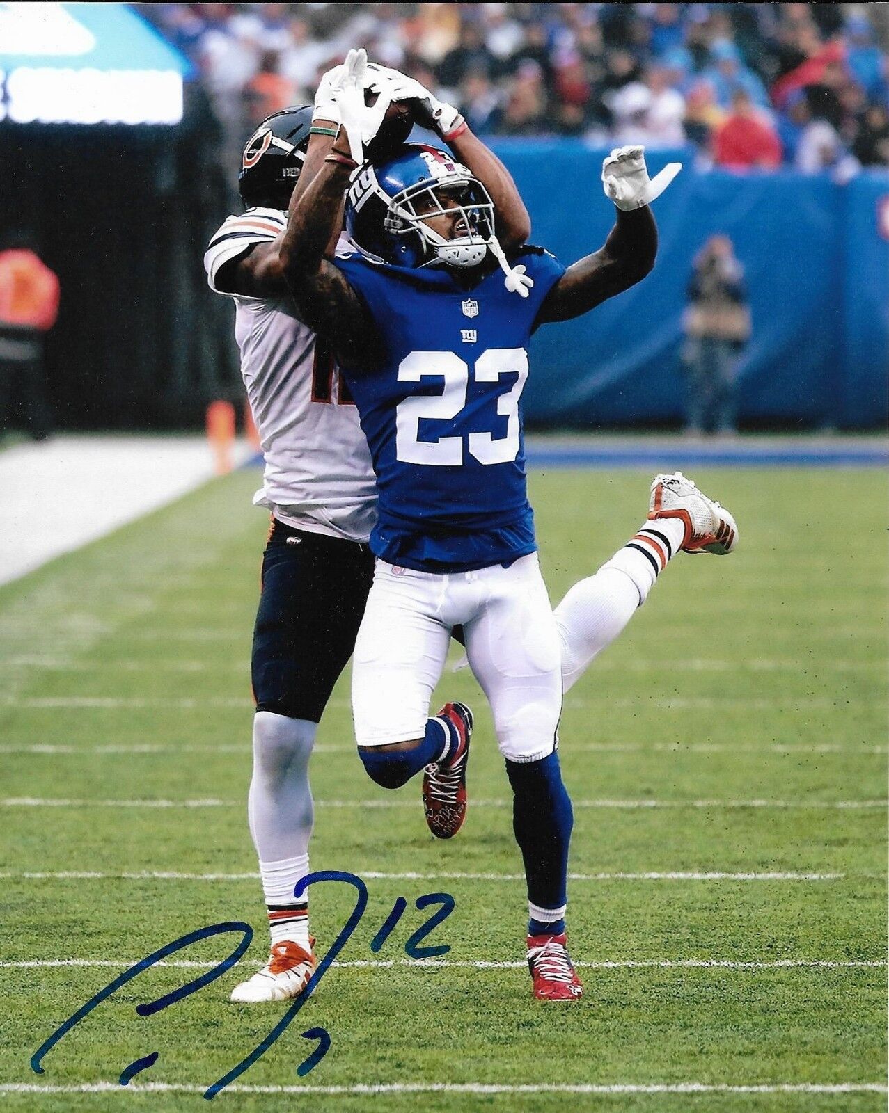 ALLEN ROBINSON signed autograph CHICAGO BEARS 8X10 Photo Poster painting PRO BOWL w/COA PROOF