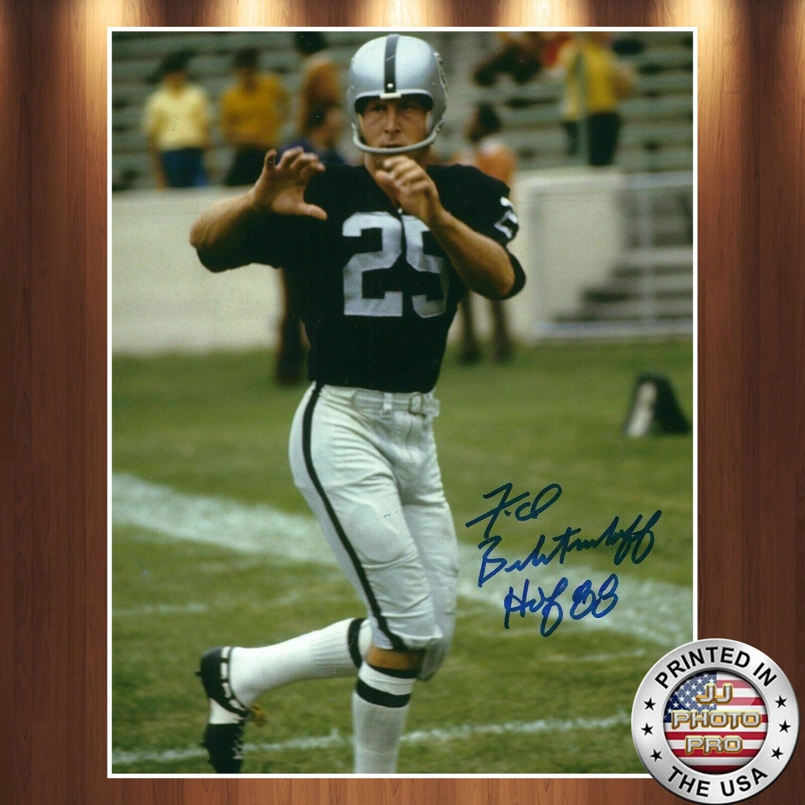 Fred Biletnikoff Autographed Signed 8x10 Photo Poster painting (HOF Raiders) REPRINT