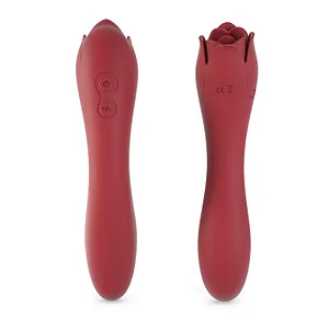 Upgraded Silicone Rose Toy with 10 Vibration Modes for Versatile Pleasure