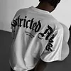 Unisex Casual Restricted Foam-Printed T-Shirt by Inlyline