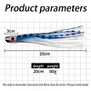 Fishing Trolling Lure Copper Head Octopus Squid Skirt Bait Seawater Fishing Lure