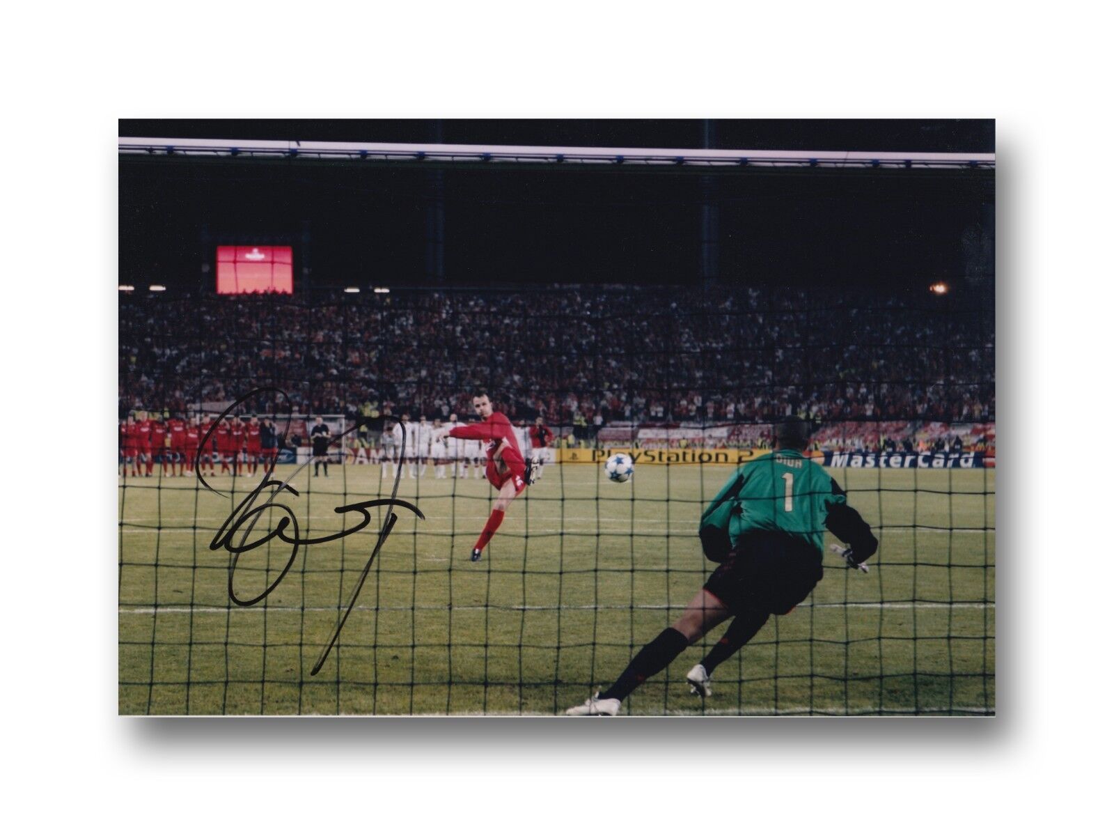 LIVERPOOL HAND SIGNED DIETMAR HAMANN 12X8 Photo Poster painting 7.