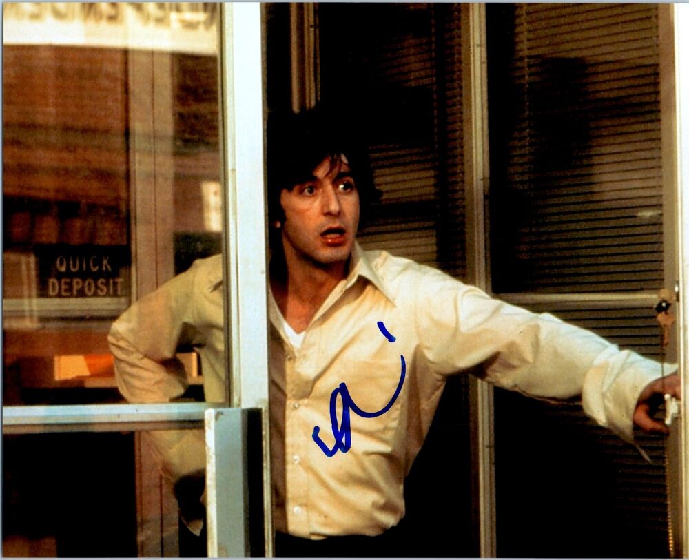 AL PACINO Signed Autographed 'DOG DAY AFTERNOON' 8X10 Photo Poster painting A