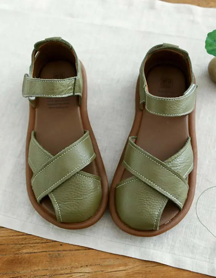 Summer Close Toe Flat Sandals