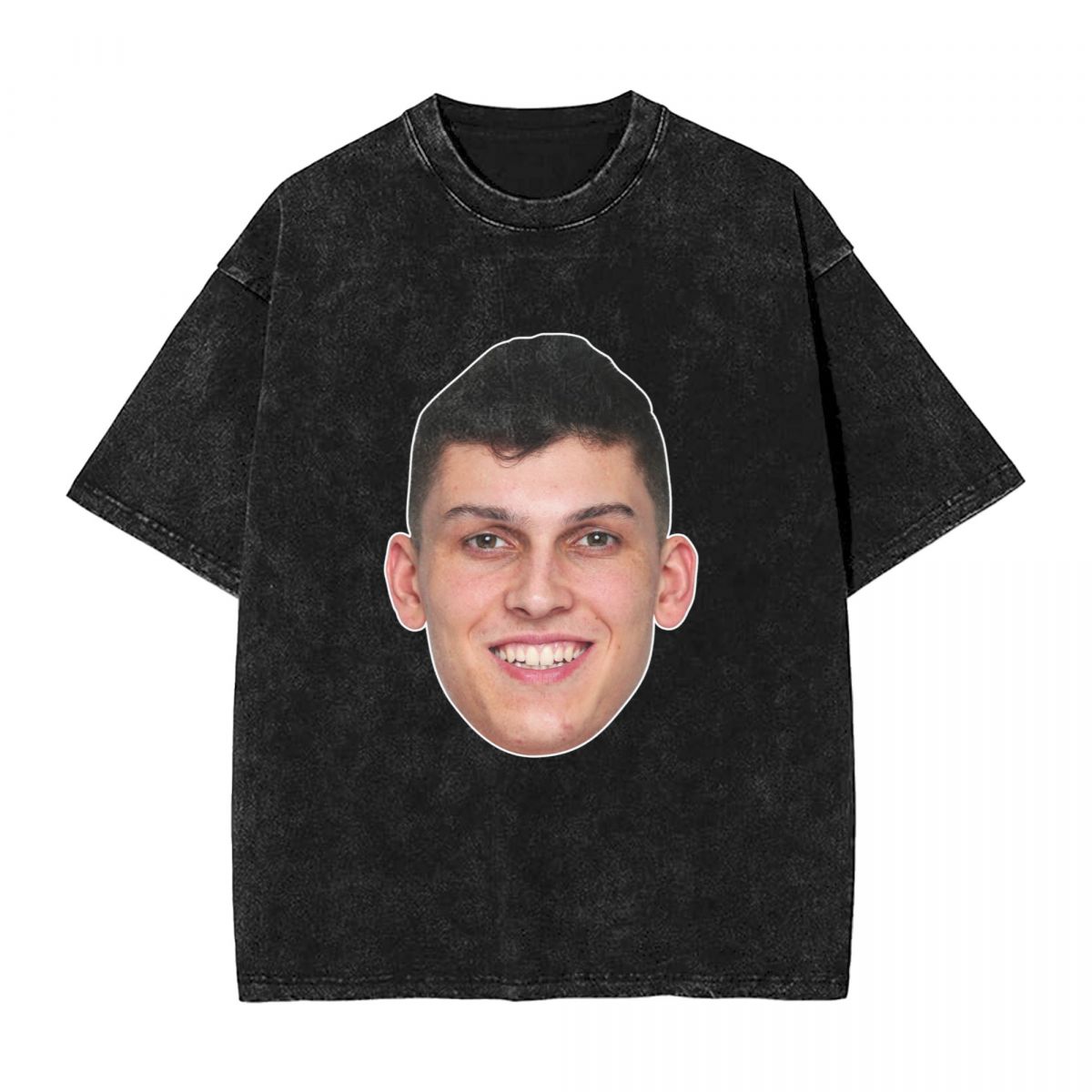 Miami Heat Tyler Herro Washed Oversized Vintage Men's T-Shirt