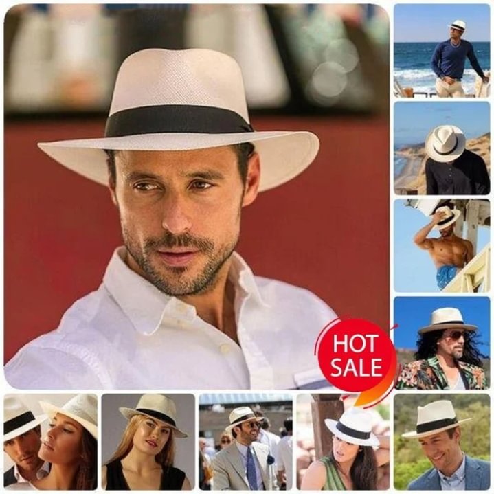 🌿Final Sale 75% OFF - Handmade Classic Panama Hat