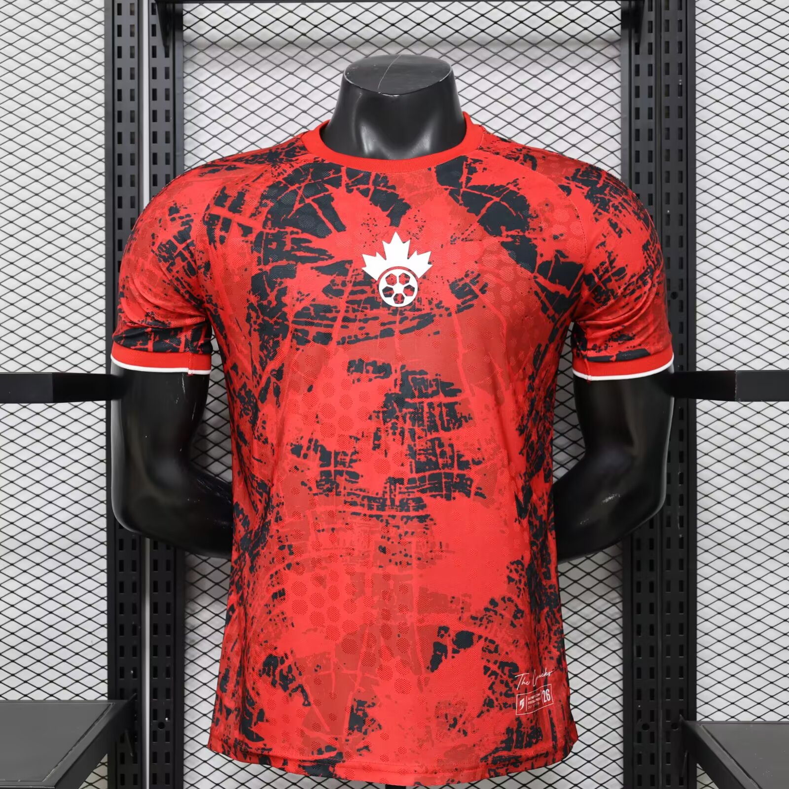2026 Player Version Canada National Team Special Edition Football Jersey（The player version jersey is a bit tight, please pay attention to the size selection）