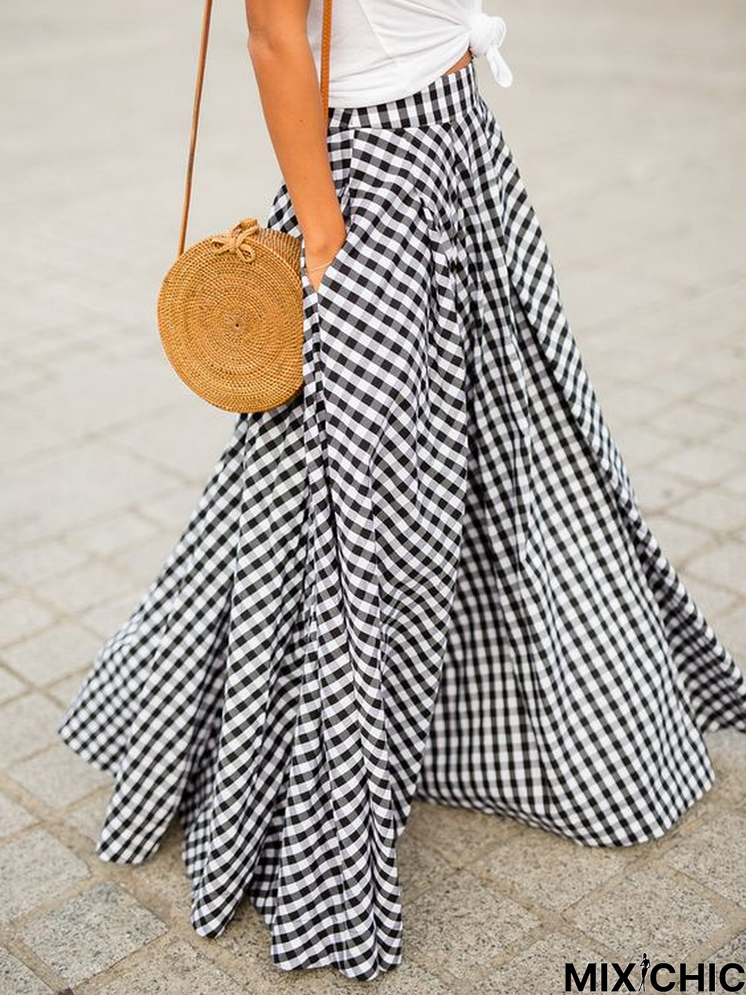 Checkered/plaid Vintage Skirt