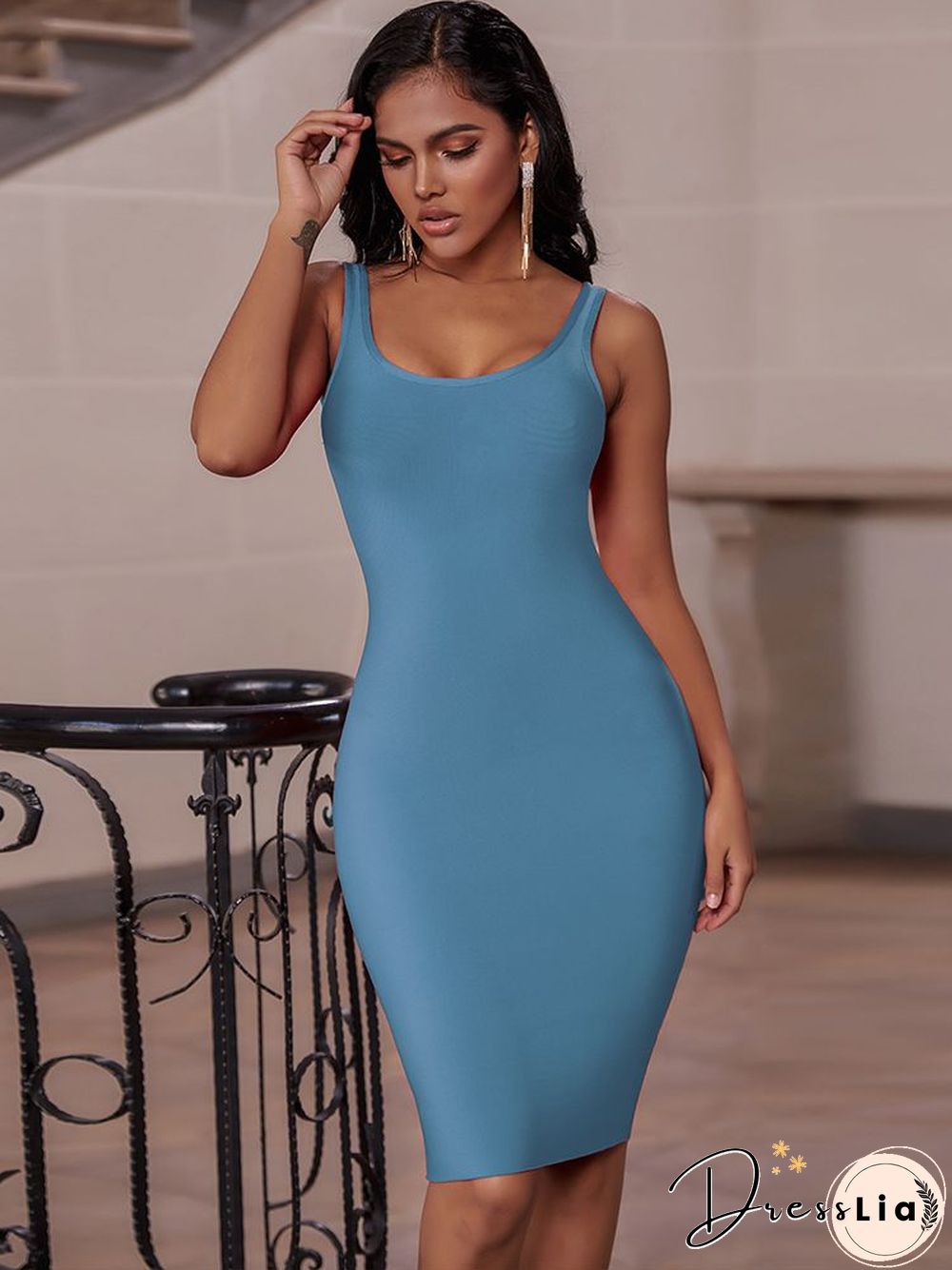 Bandage Dress Red Summer Women's Midi Dress Bodycon Elegant Sexy High Quality Yellow Pink White Evening Party Dress Club