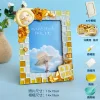 DIY Glass Mosaic Tiles Crafts Kits Handmade Phote Frame Home Decor Gifts