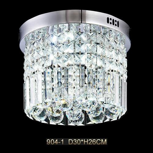 Modern Crystal LED Pendant Light Fixture For Indoor Lamp lamparas De Techo Surface Mounting Pendant Lamp For Bedroom Dining Room