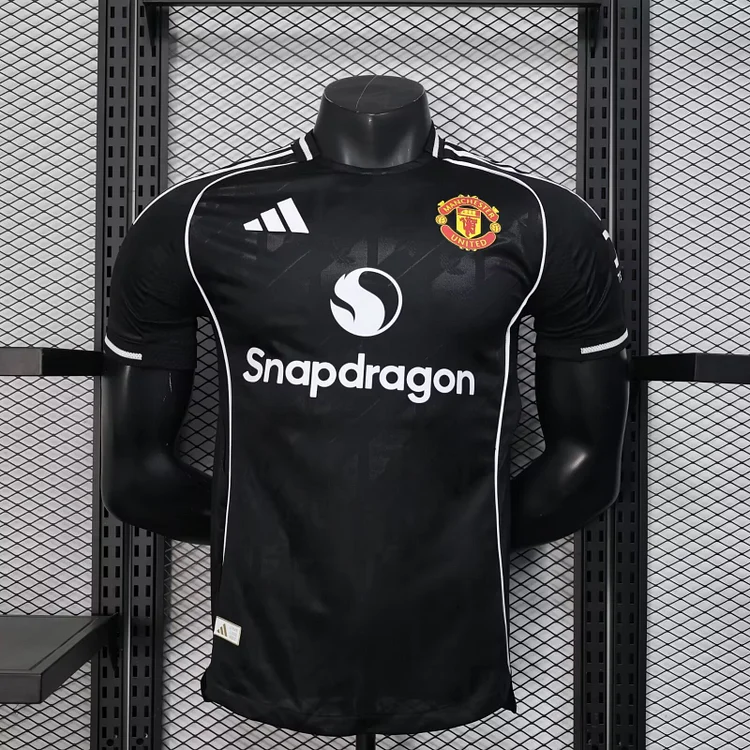 2025-26 Manchester United Black Special Edition - Player Edition
