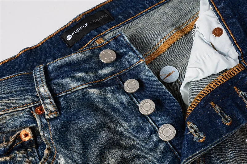 Purple 2023 New Fashion Jeans 9012