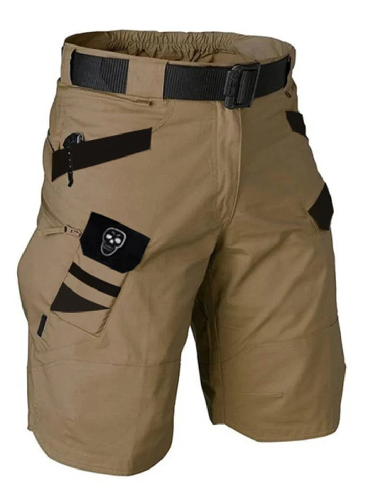 Men's Tactical Shorts Cargo Shorts Multi Pocket Plain Windproof Quick Dry Casual Daily Holiday Sports Fashion ArmyGreen Khaki