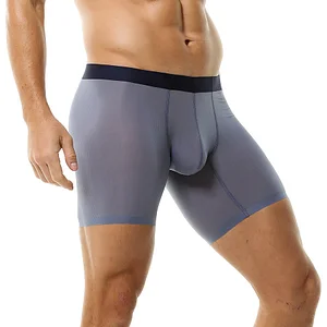 Men's Ultra-Thin Ice Silk 3D U-Convex Sexy Quick-Drying Athletic Underwear