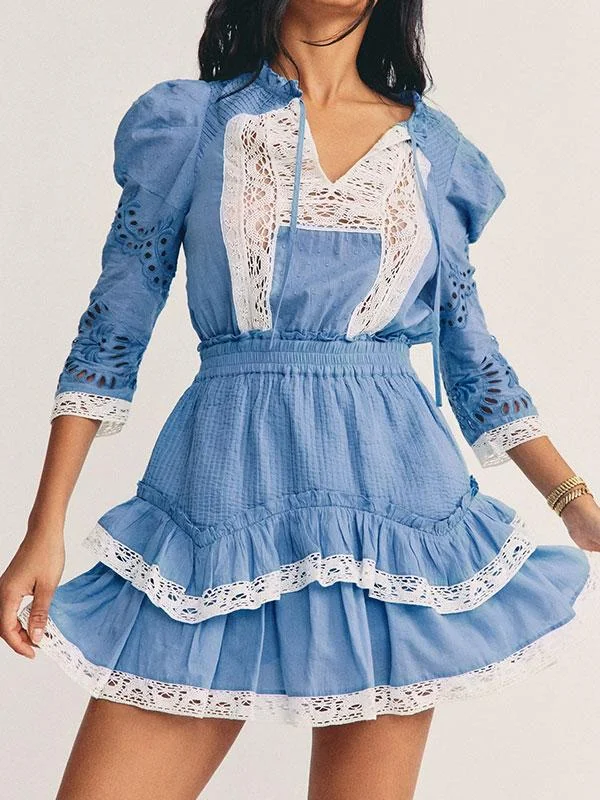 Lace cake dress