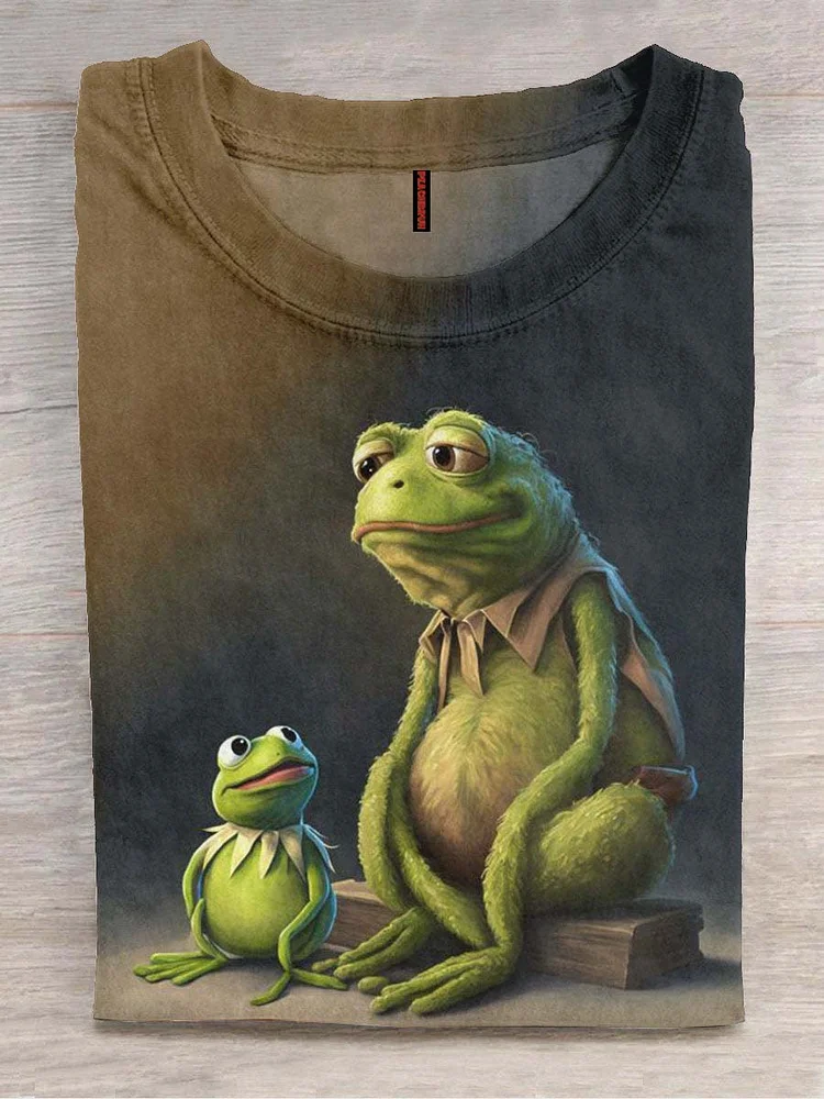Big frog and little frog |  Unisex T-SHIRT