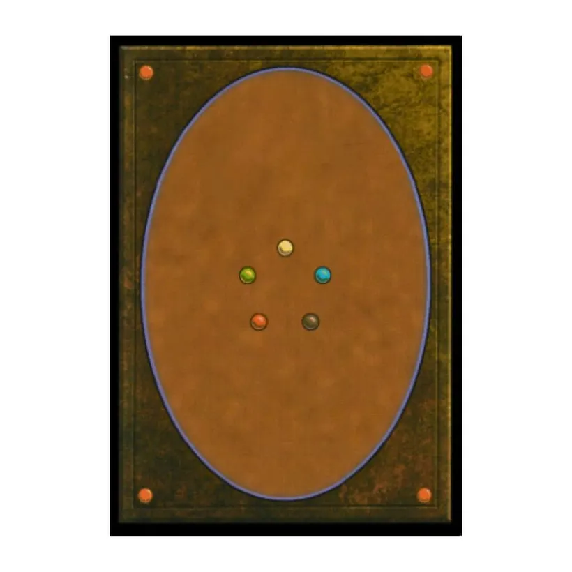 mtg card back blank Foil Over-Sized World Championship Decks 2002 Rarity Blank Card 5/9