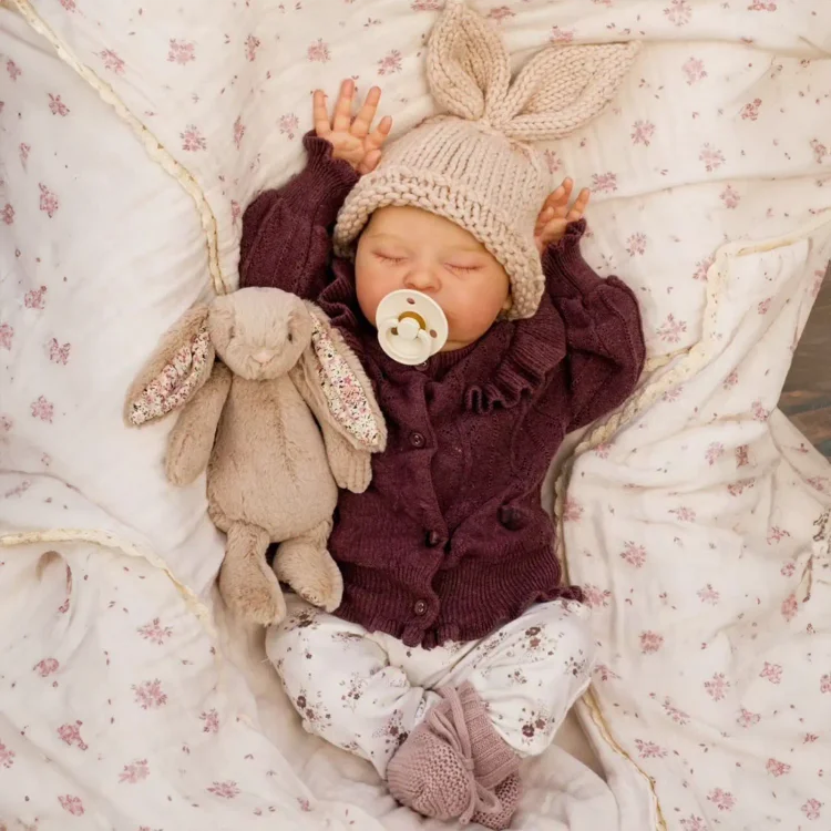  20" Cute Realistic Handmade Sleeping Girl Reborn Baby Doll Selintin,Play with Children - Reborndollsshop®-Reborndollsshop®