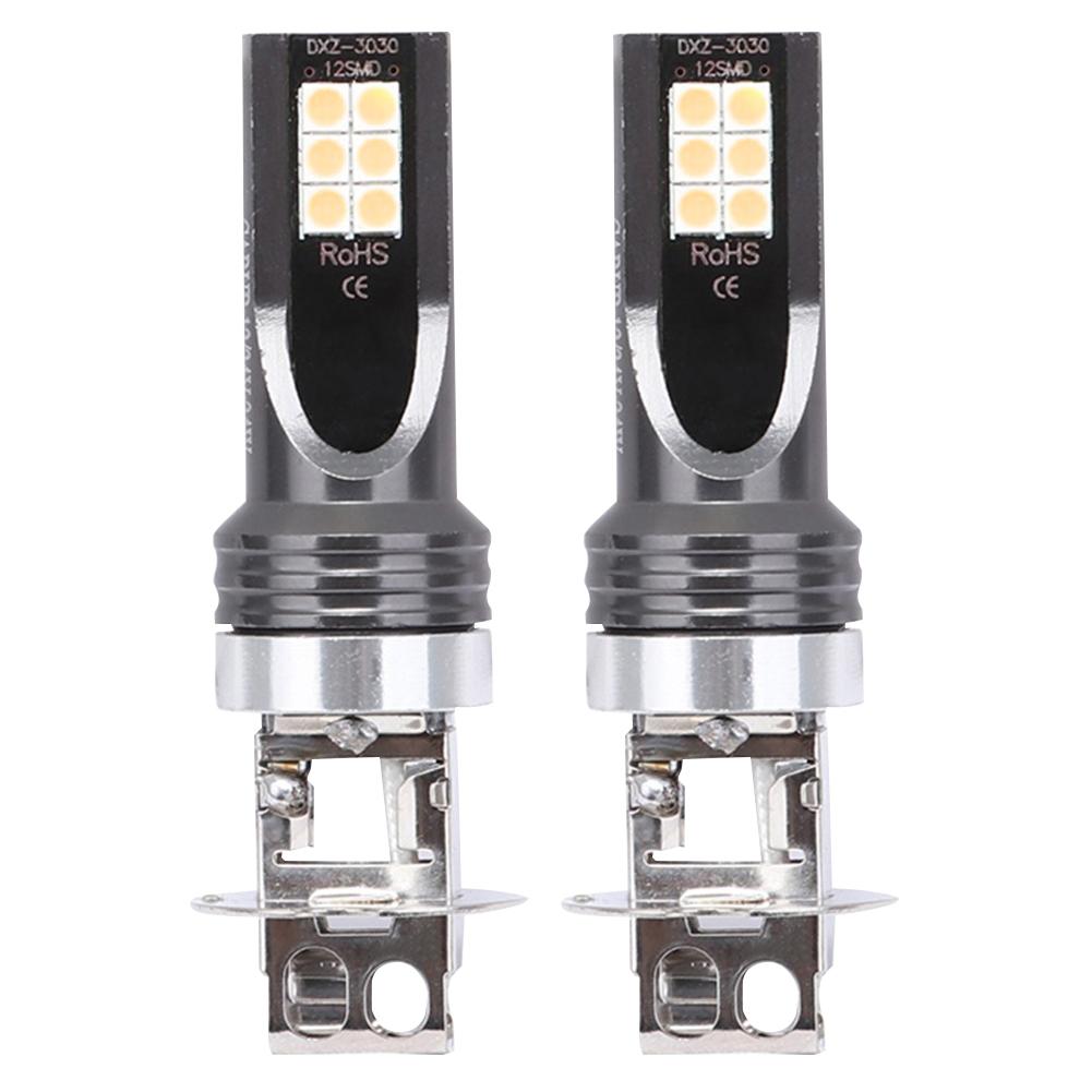 

2x 9005 9006 H1 H3 H7 H11 LED Car Headlight Bulbs 3000K Auto Fog Light Bulb, 501 Original