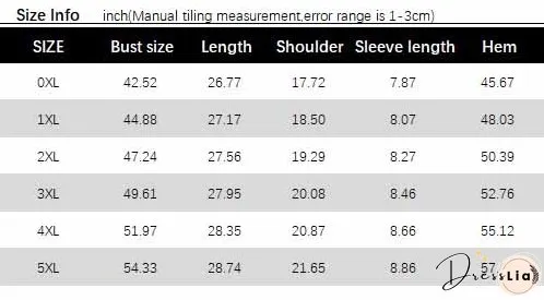 Plus Size Women's Fashion Style Trendy Printed Summer Short Sleeve T-Shirt