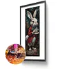 Kaninchen - runder Bohrer Diamantmalerei - 30*90cm (gro&szlig;e Gr&ouml;&szlig;e)