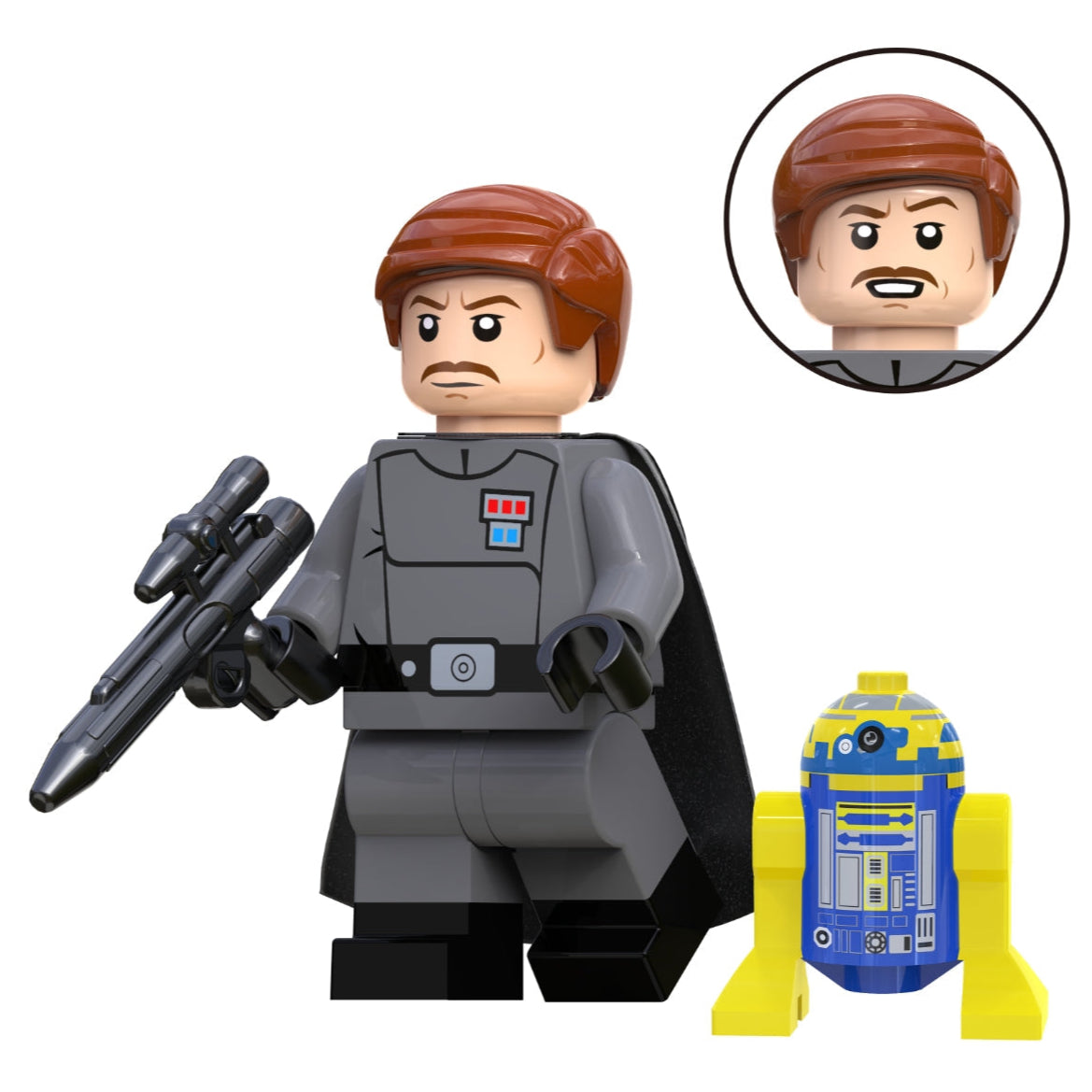 Wullf Yularen Custom Star Wars Minifigure LBS monstertoys