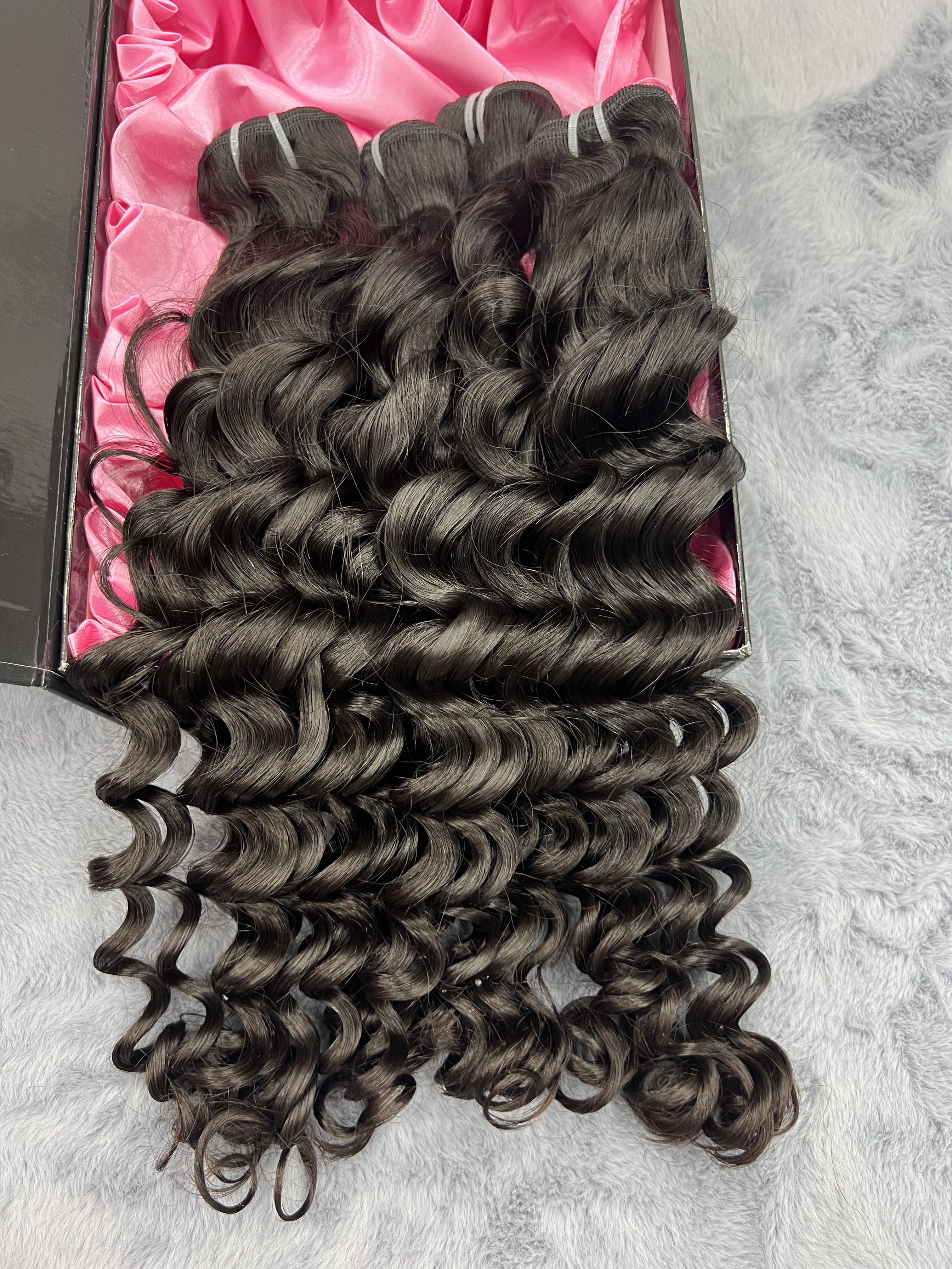3PCS Water Wave Top Raw Hair Bundles | 12&ndash;40 Inch | Boruihair | 100% Human Hair