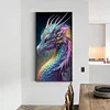 (US Local)Dragon-Paint By Numbers Kit(70x40cm)