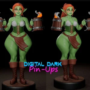 Pornhint 18cm Goblin Girl Barmaid With SFW, NSFW And FUTA Options NSFW
