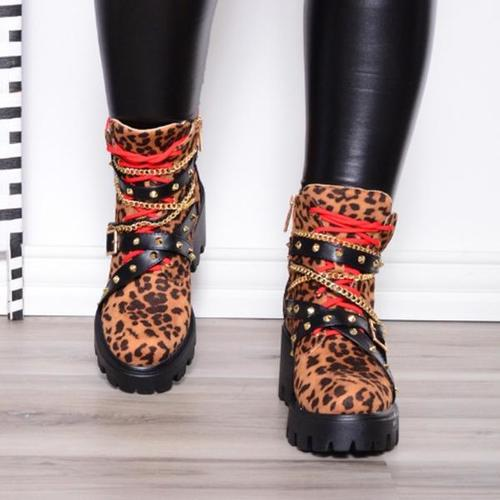 Studded Martin Boots