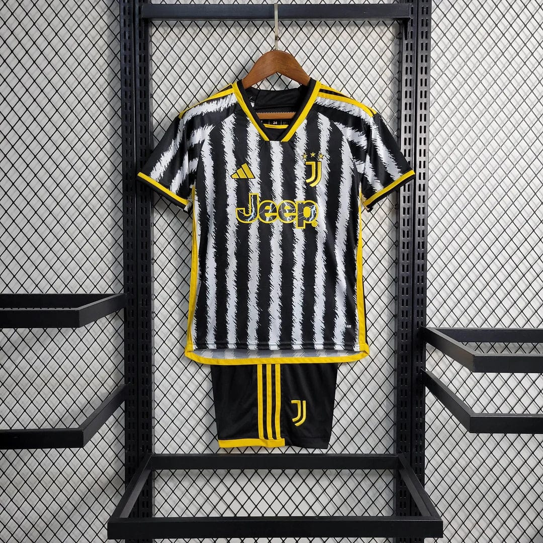 2023/2024 Kids Size Juventus Home Soccer Jersey 1:1 Thai Quality mysite
