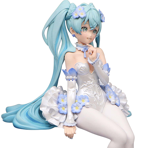 Vocaloid Hatsune Miku (Flower Fairy Nemophila Ver.) Noodle Stopper Figure (with Bonus)