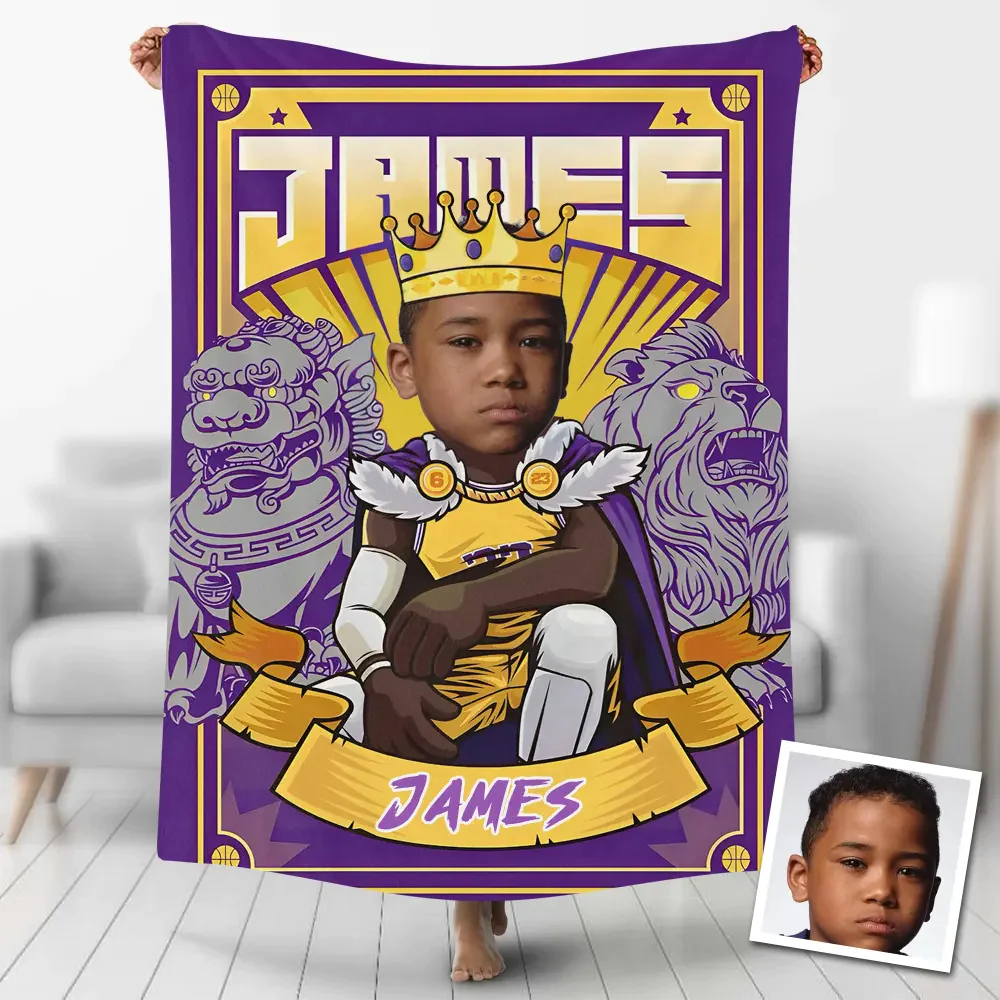 Custom Blankets Personalized Lebron James Blanket,NBA All Star Game
