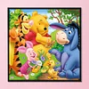Winnie the pooh - 11CT Stamped Cross Stitch 40*40cm