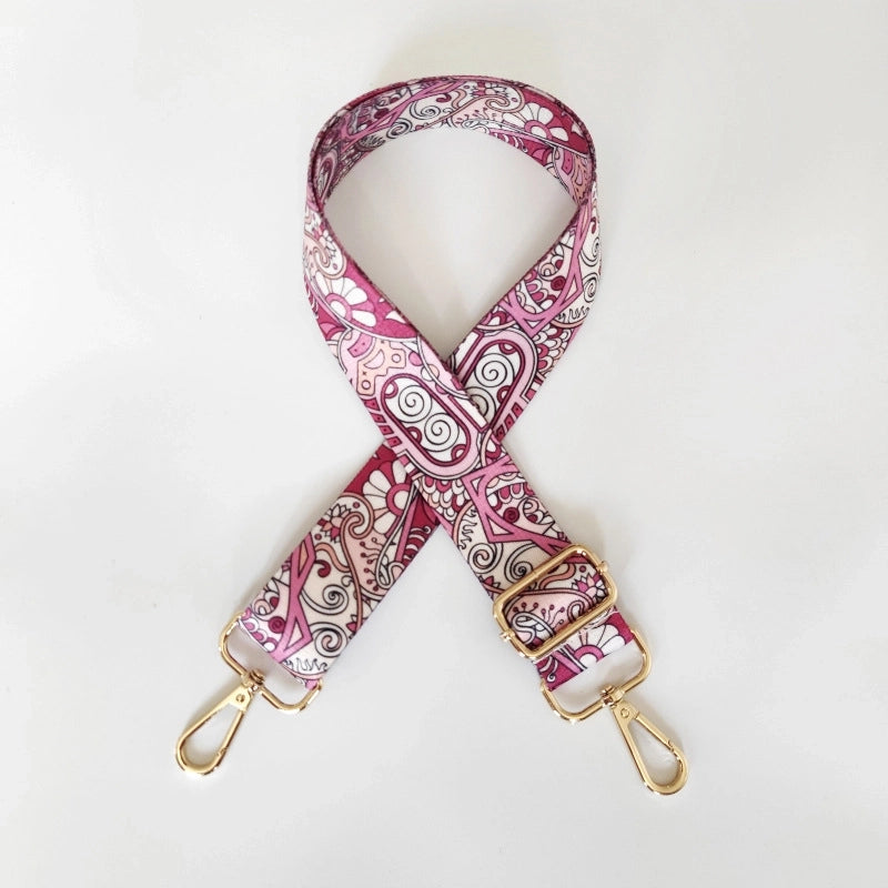 New Colorful Wide Shoulder Straps Purse Accessories Strap Adjustable Shoulder Messenger Bag Long Strap Replacement Burden Reduction Bag Strap