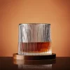 Tumbler Whiskey Glass Water Cup With Base, Rotating Cup, Rotating Decompression Cup, Brandy Cup, Creative Foreign Wine Cup