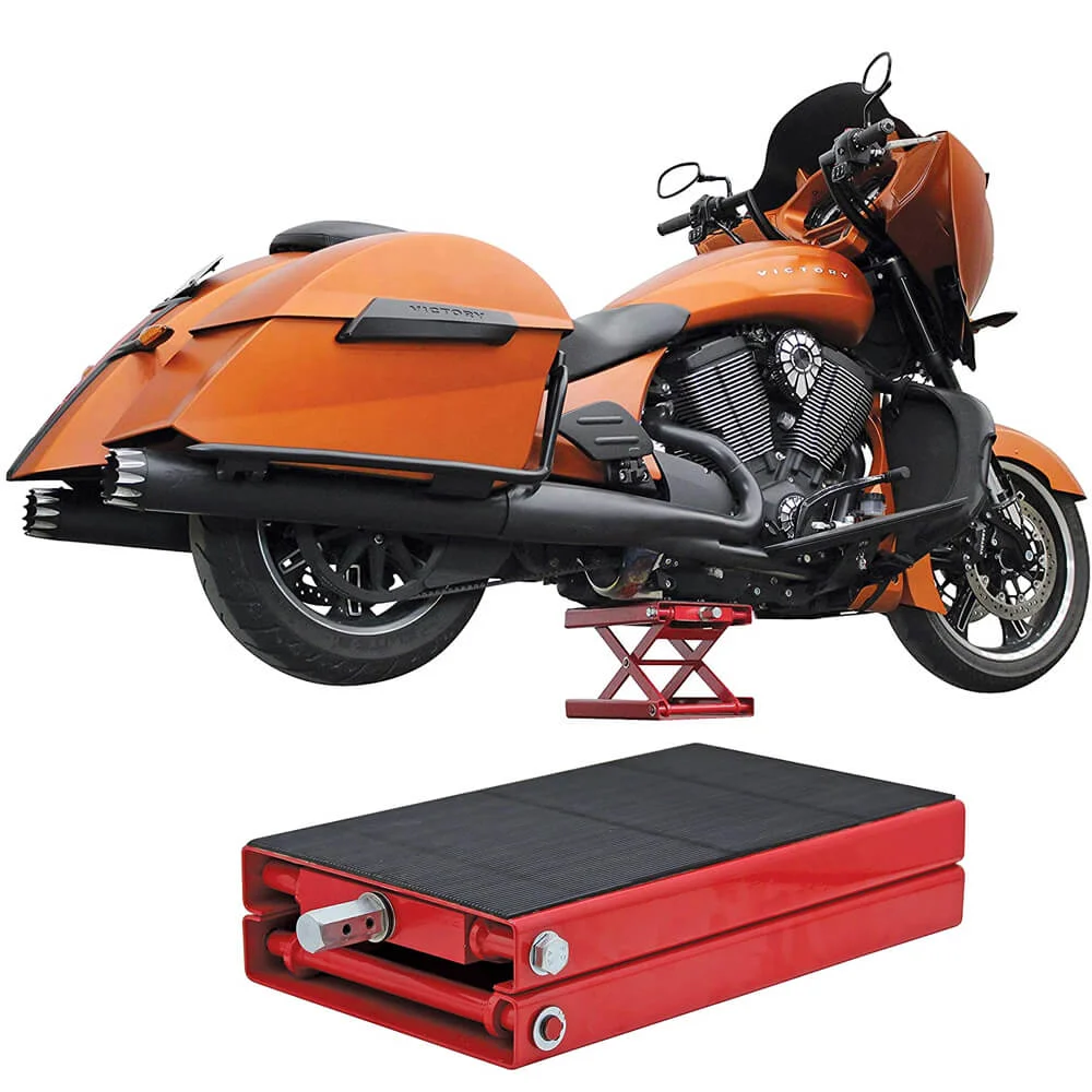 Wide Deck Motorcycle Scissor Jack