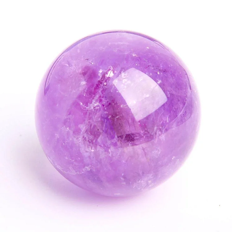 2.25” Natural Amethyst Crystal Sphere