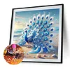 Diamond Painting -DIY Round Drill Peacock(40x40cm)