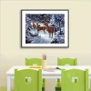 Snow Deer  | Full Round Diamond Painting Kits