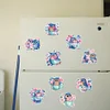 8Pcs Diamond Painting Owl Magnets Refrigerator for Adults Kids