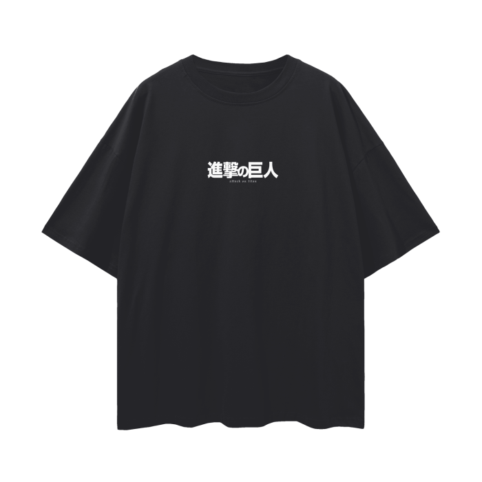 AOT - Eren Fallen Angel Streetwear Shirt Black