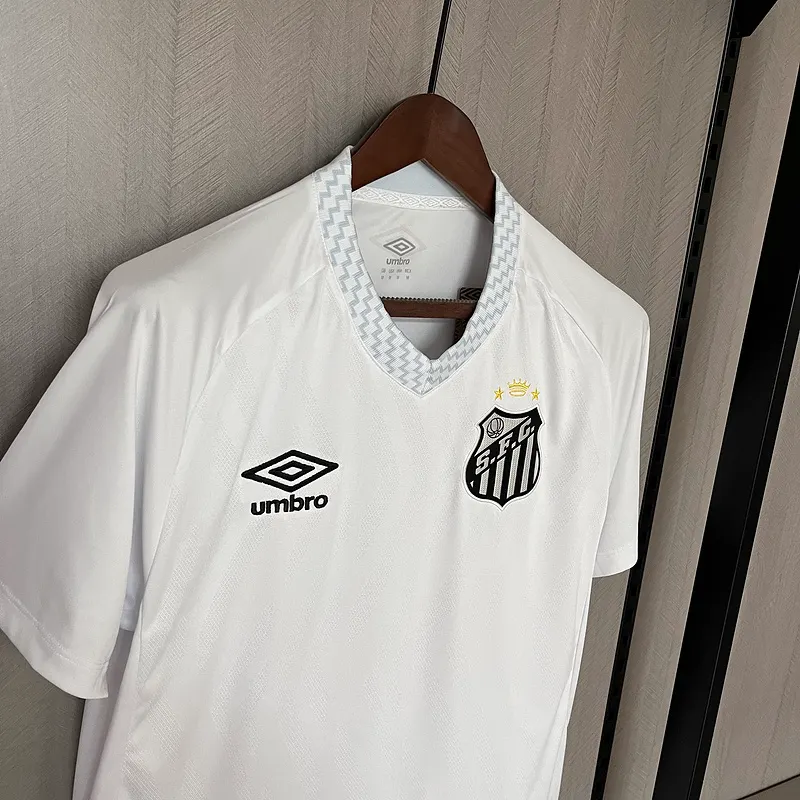 25/26 Santos Home Football Shirt Thai Quality