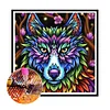 >SALE<5D DIY Diamond Painting Animal Full Round Drill Embroidery Picture (0652)