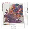 Diamond Painting -DIY Round Drill Girl(40x40cm)