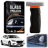 Glass Oil Film Remover for Car Improves Clarity and Visibility & Safe Driving Car Windshield Cleaner for Automotive Window/Mirror