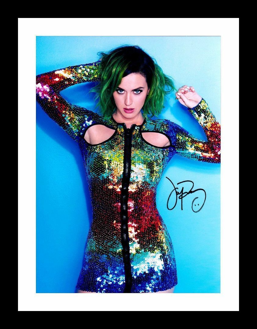 Katy Perry Autograph Signed & Framed Photo Poster painting 36