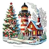Acryl Weihnachtsleuchtturm - 5d DIY Handwerk Ornament