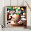 Diamond Painting-DIY Full Round Drill Glass Apple